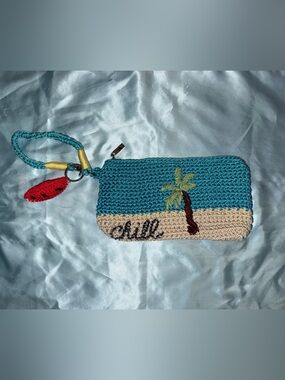 The Sak “Chill” Crochet Wristlet
